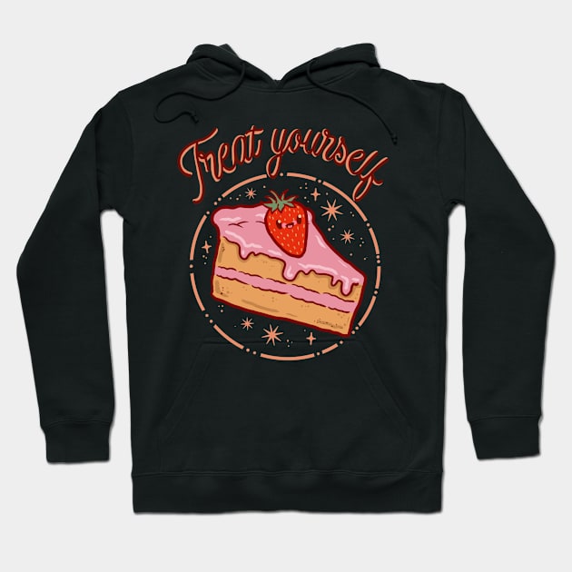 Treat yourself Hoodie by mariexvx